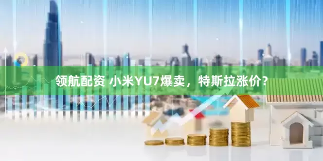 领航配资 小米YU7爆卖，特斯拉涨价？