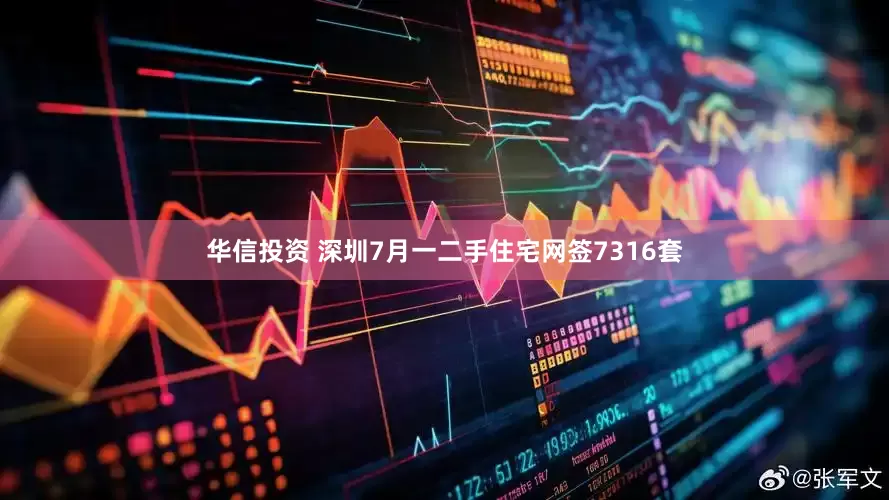 华信投资 深圳7月一二手住宅网签7316套