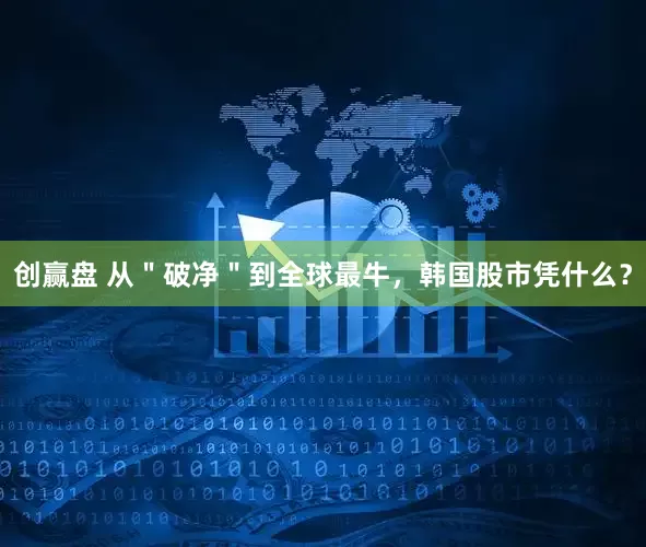 创赢盘 从"破净"到全球最牛,韩国股市凭什么?