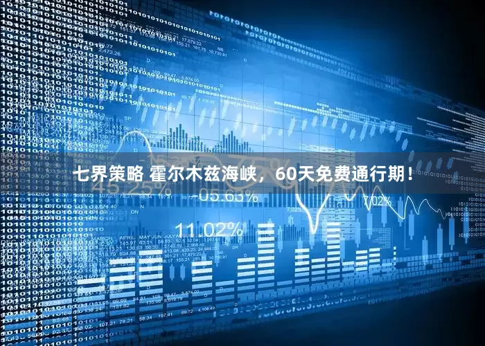 七界策略 霍尔木兹海峡，60天免费通行期！